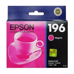 CARTUCHO ORIGINAL EPSON 196 MAGENTA