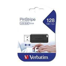 PENDRIVE VERBATIM PINSTRIPE 128 GB 3.2