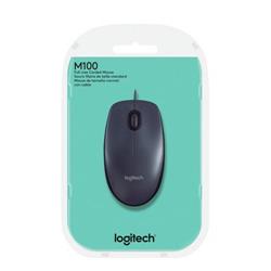 MOUSE LOGITECH M100 NEGRO