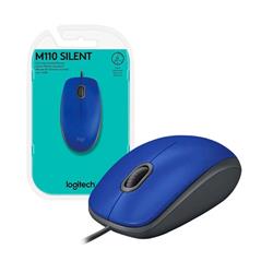 MOUSE LOGITECH M110 AZUL SILENT