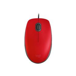 MOUSE LOGITECH M110 ROJO SILENT