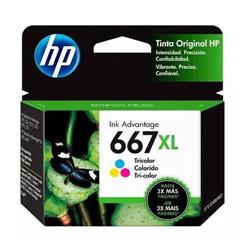 CARTUCHO ORIGINAL HP 667XL COLOR 8.5ML