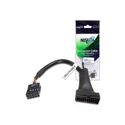 CABLE NISUTA NS-ADUS32 USB 3.0 A USB 2.0