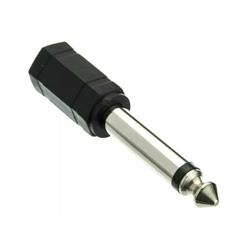 ADAPTADOR STEREO MINI PLUG 3.5MM A PLUG 6.5 MM