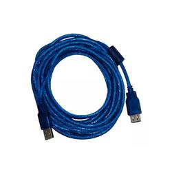 CABLE NISUTA NS-CALUS5R EXTENSOR USB 5MT 2.0 AM-AH