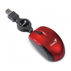 MOUSE GENIUS MICRO TRAVELER ROJO