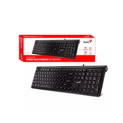 TECLADO GENIUS SLIMSTAR 230 II USB BLACK