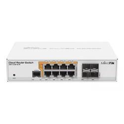 SWITCH MIKROTIK CRS112-8P-4S-IN 8P GB POE + 4SFP S