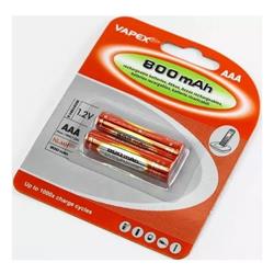 PILA RECARGABLE VAPEX AAA 800MAH V004