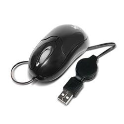 MOUSE XTECH XTM-150 RETRACTIL BLACK